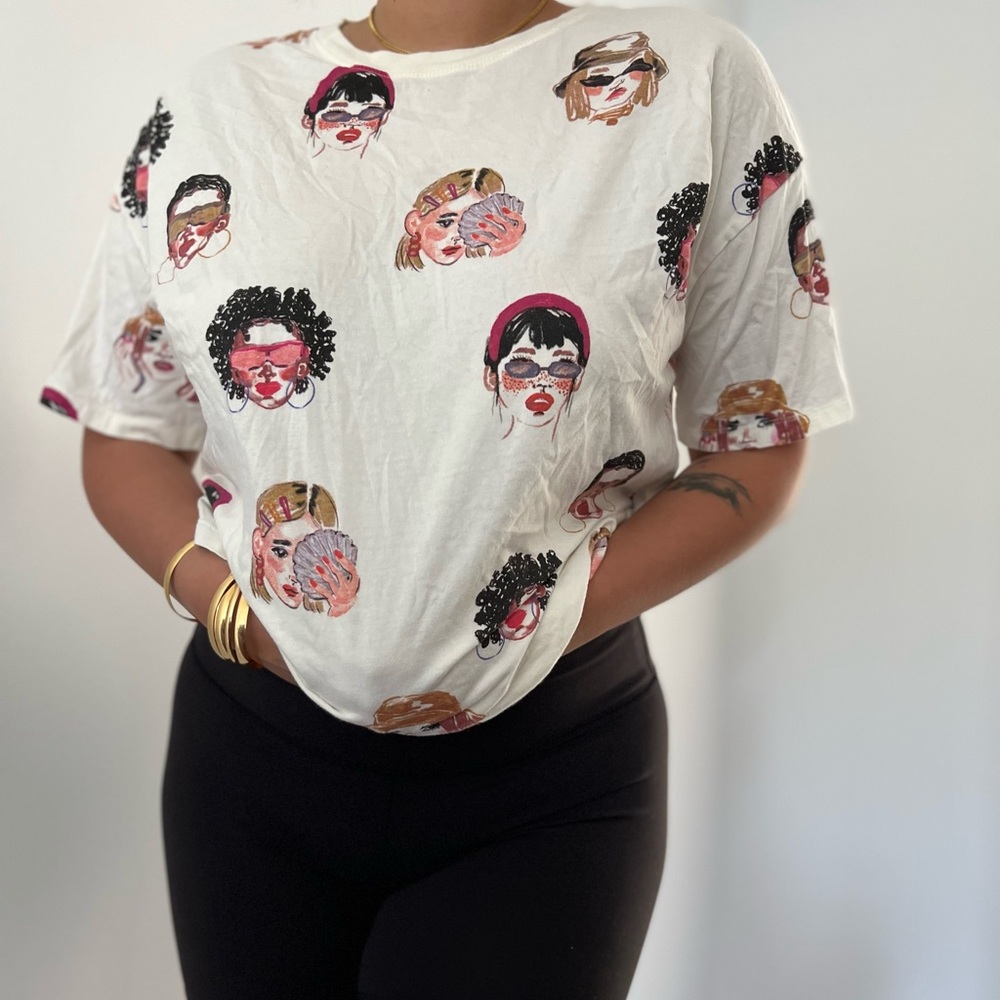 Zara graphic tee